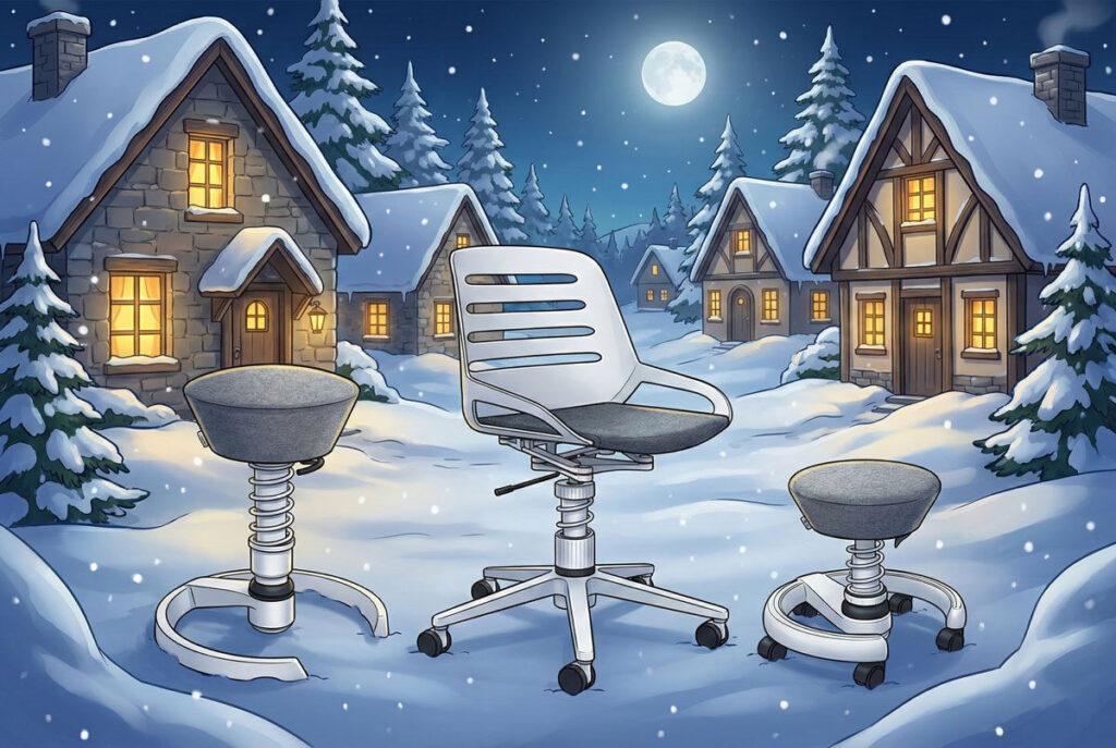 Aeris White Christmas Aktion: Swopper, Numo Task & Swoppster in exklusivem Winter-Look bei ZIB Service