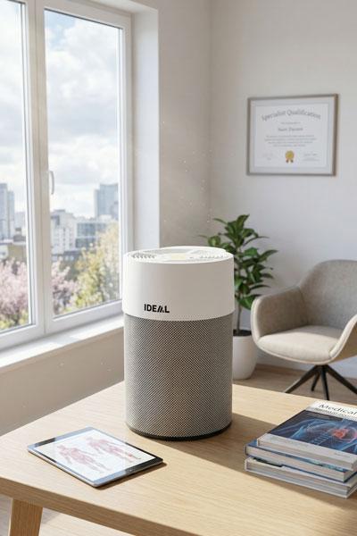 Professioneller Luftreiniger IDEAL AP40 PRO für saubere Luft im Büro ZIB Service Brandenburg.