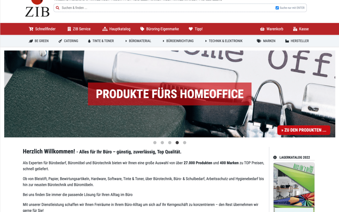 ZIB Service Online Shop – Alles für Ihr Büro – günstig, zuverlässig, Top Qualität